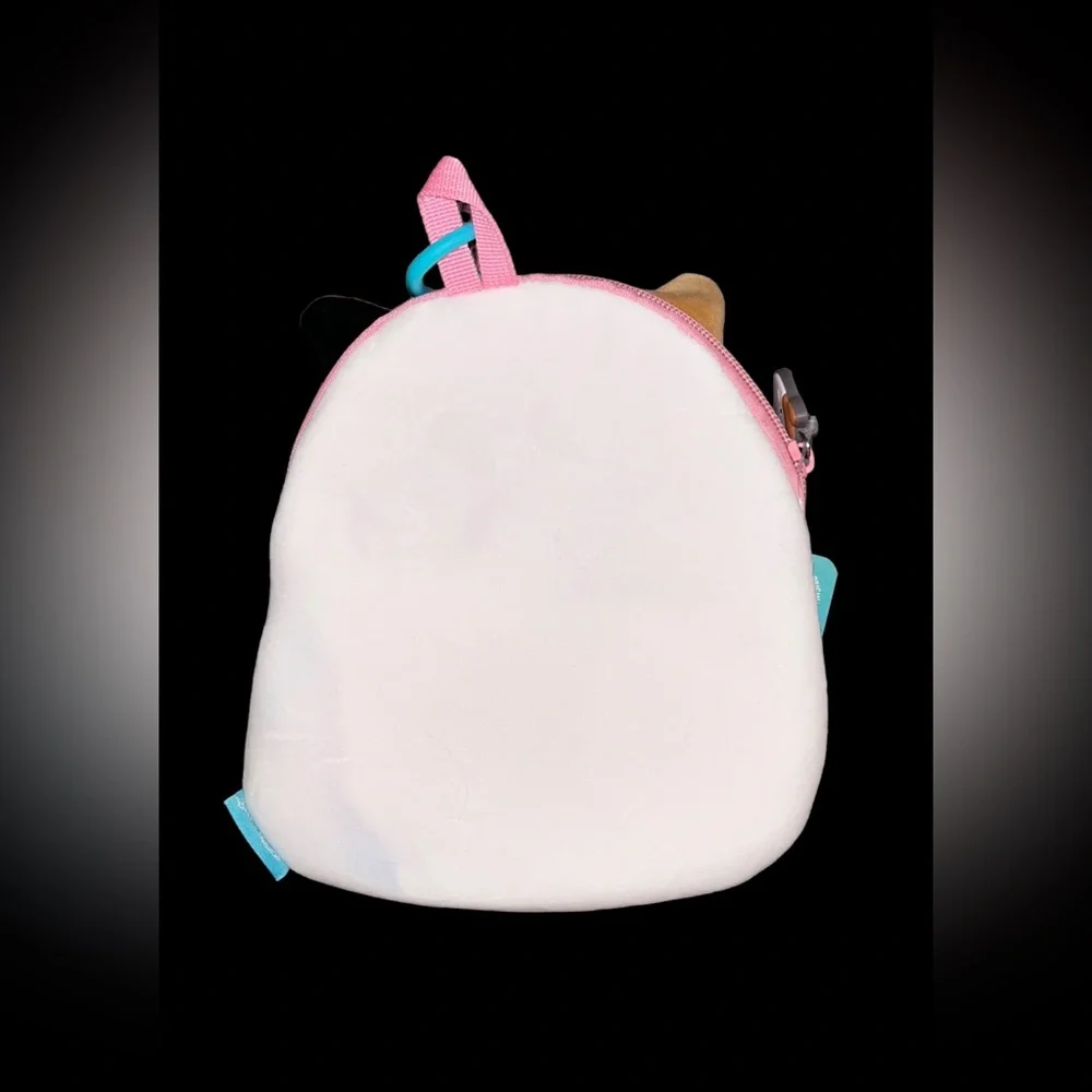 Cam the Cat Design Squishmallow Pouch w/ Clip